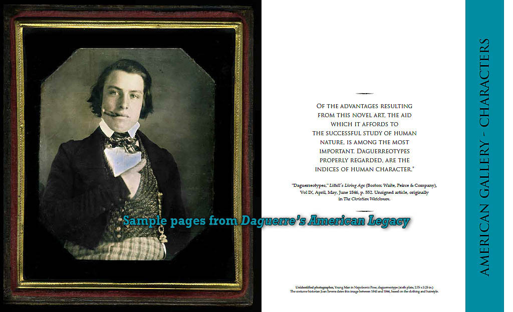 "Daguerre's American Legacy" new book on American portrait photography - daguerreotypes to 1900