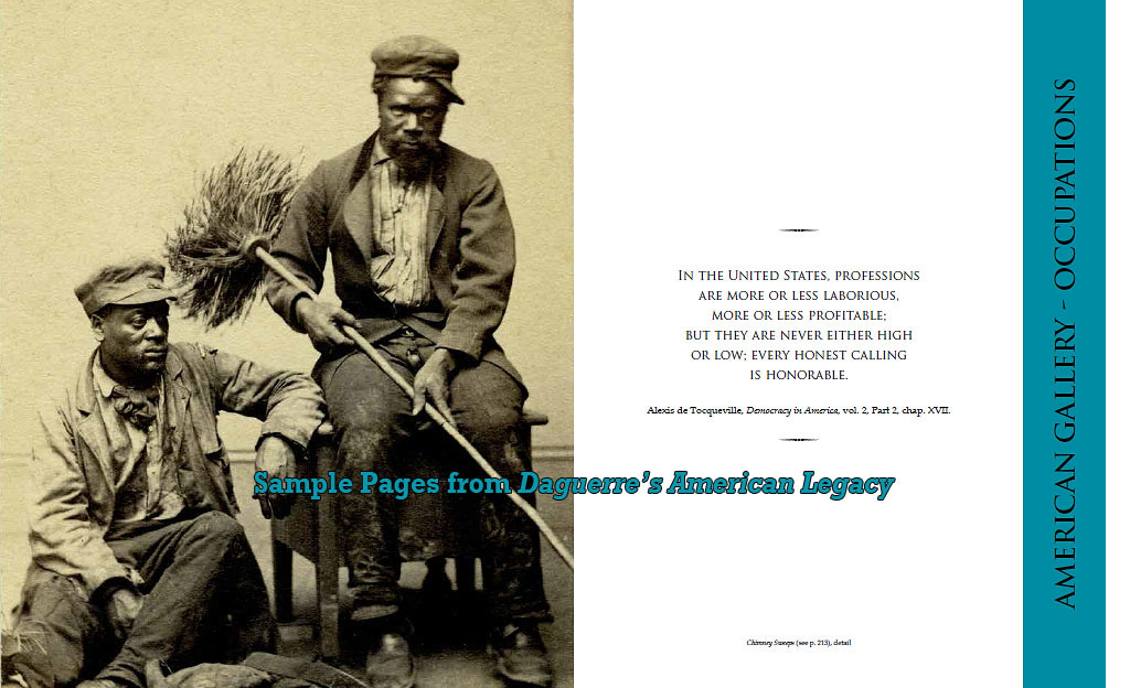 sample page - Occupationals - African American tradesmen - "Daguerre's American Legacy"