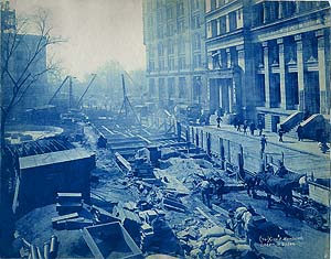 click here for a cyanotype of subway construction at Bowling Green